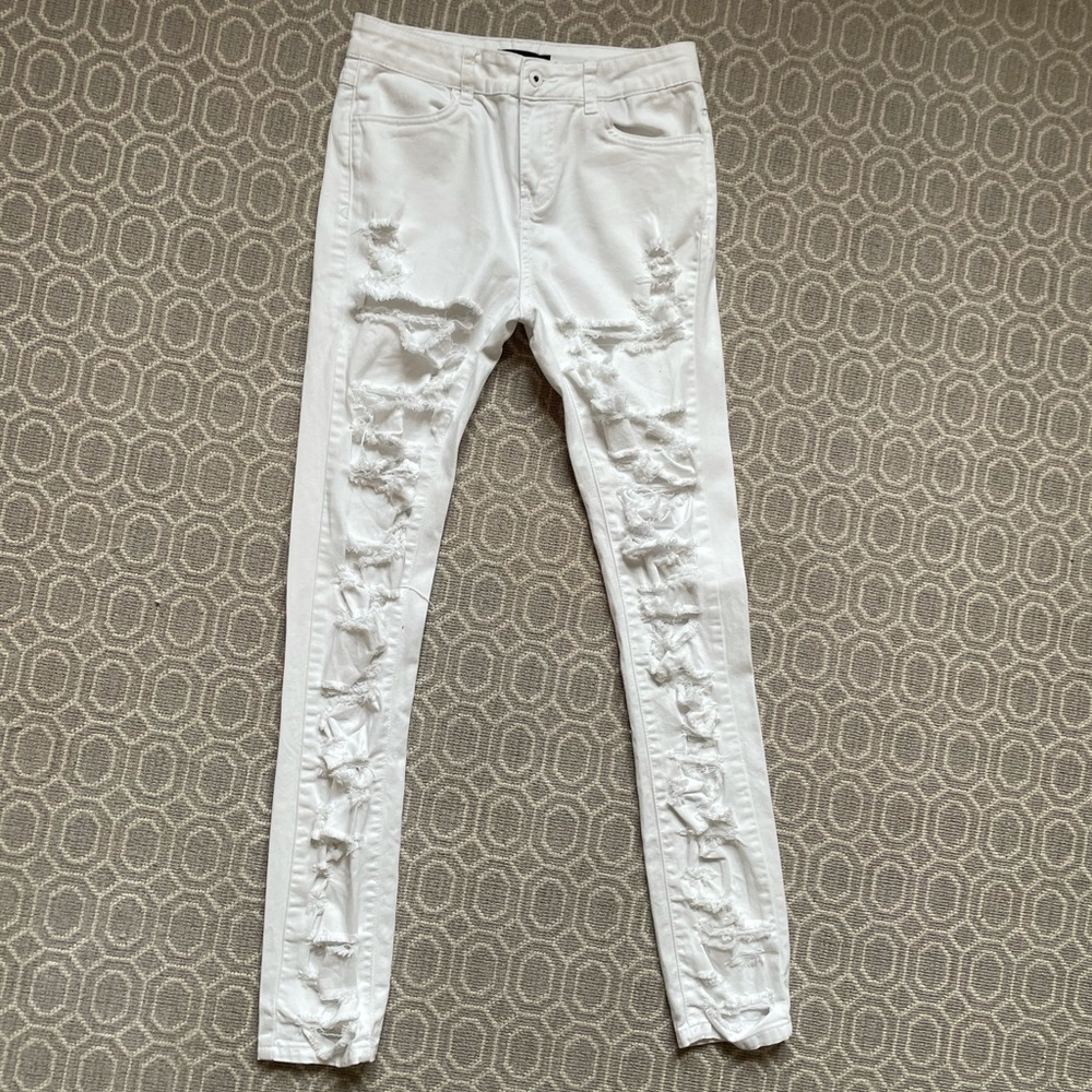 White denim